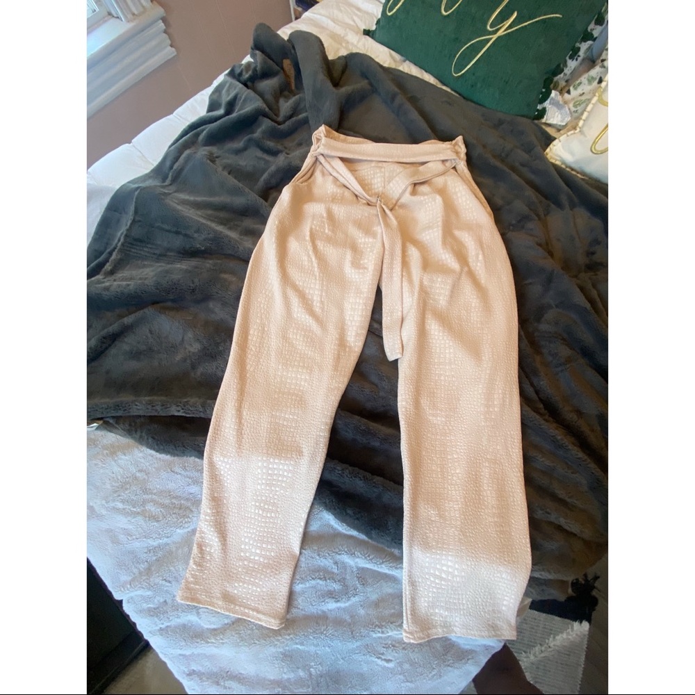 ASOS croc knit pant